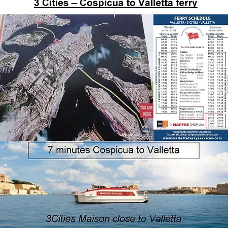 3cities Maison Close To Valletta